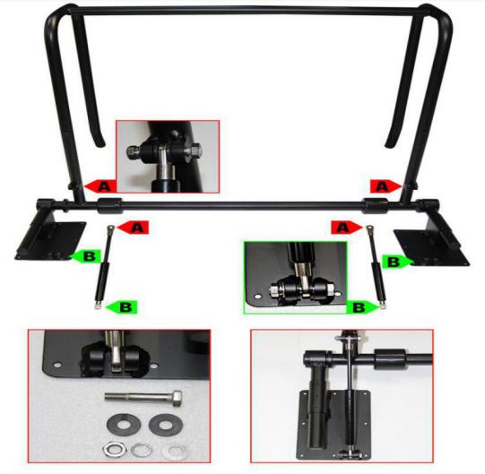 Levantador de cobertura de spa TS-05 (passo 4) Spa cover lifter TS-05(step 4)