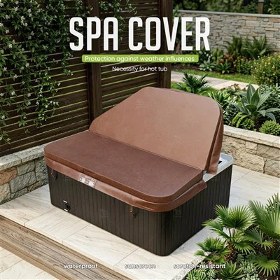 Capa Spa Quadrada Marrom