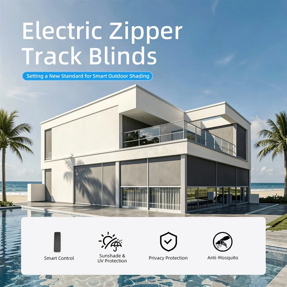 Cortinas com zíper
